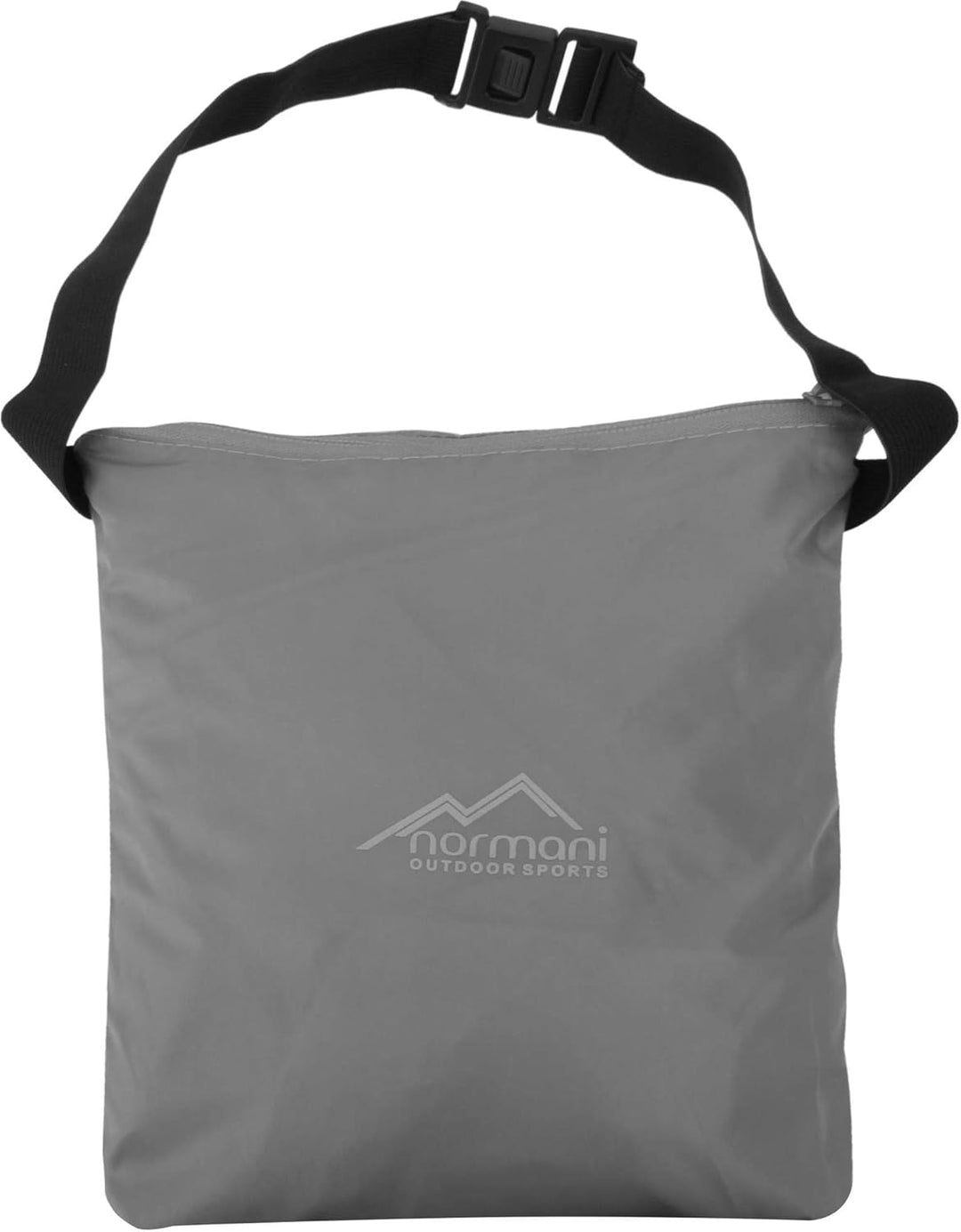 normani Unisex Regenponcho EXTRA Lang mit Ärmeln und Brusttasche für Damen und Herren - Brusttasche