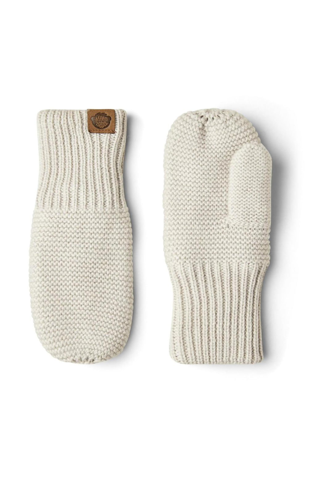 Affenzahn Fäustlinge aus hochwertiger Merinowolle, mit Fleece gefüttert, für Jungen und Mädchen 26cm