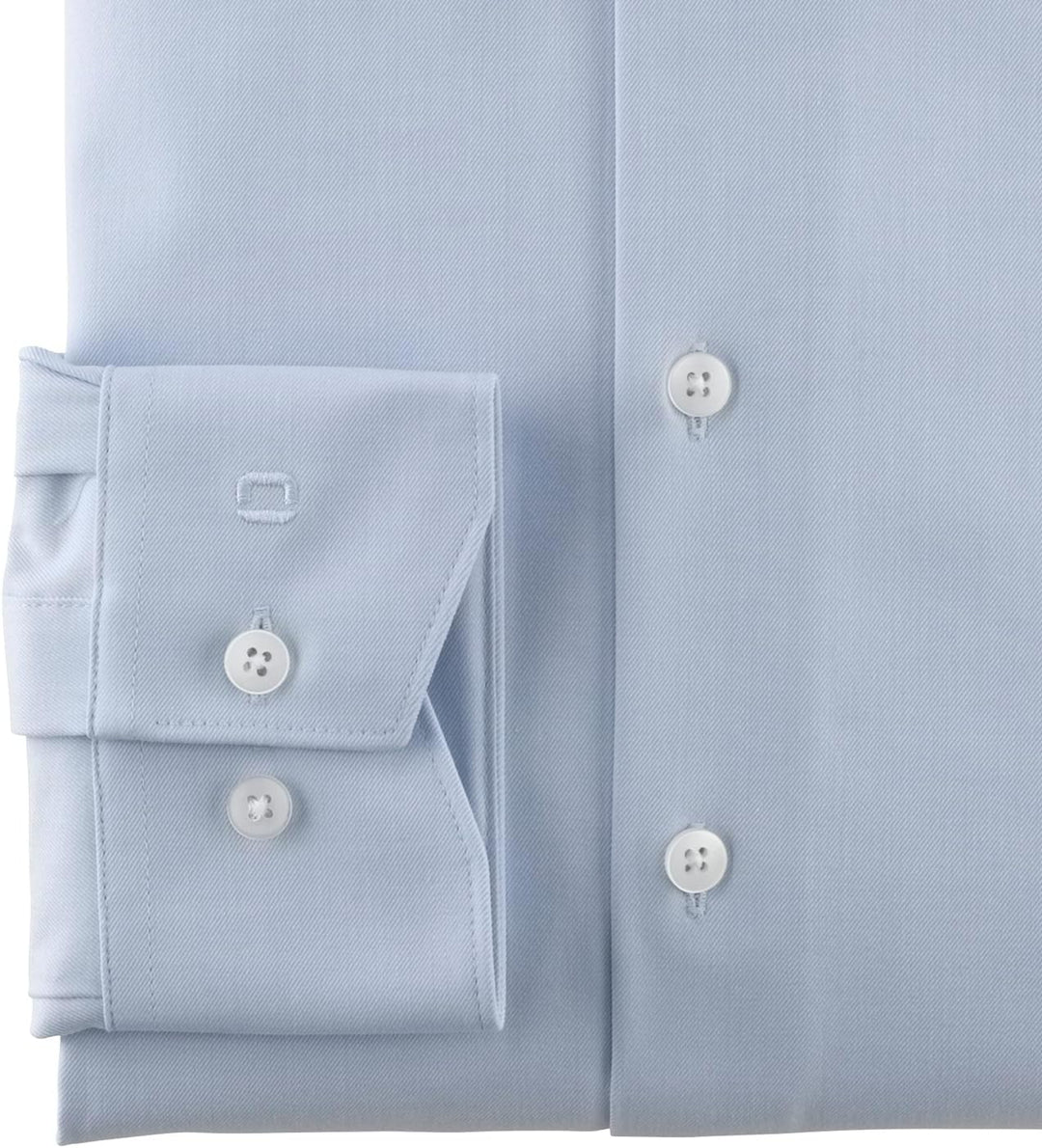 OLYMP Herren Oberhemd Langarm Luxor.24.Seven,Twill,modern fit,Global Kent 37 Bleu 11, 37 Bleu 11