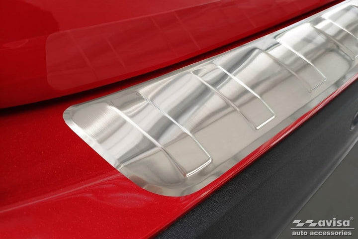 Avisa Edelstahl Heckstossstangenschutz kompatibel mit Mercedes GLA-Klasse II H247 2020- 'Ribs'