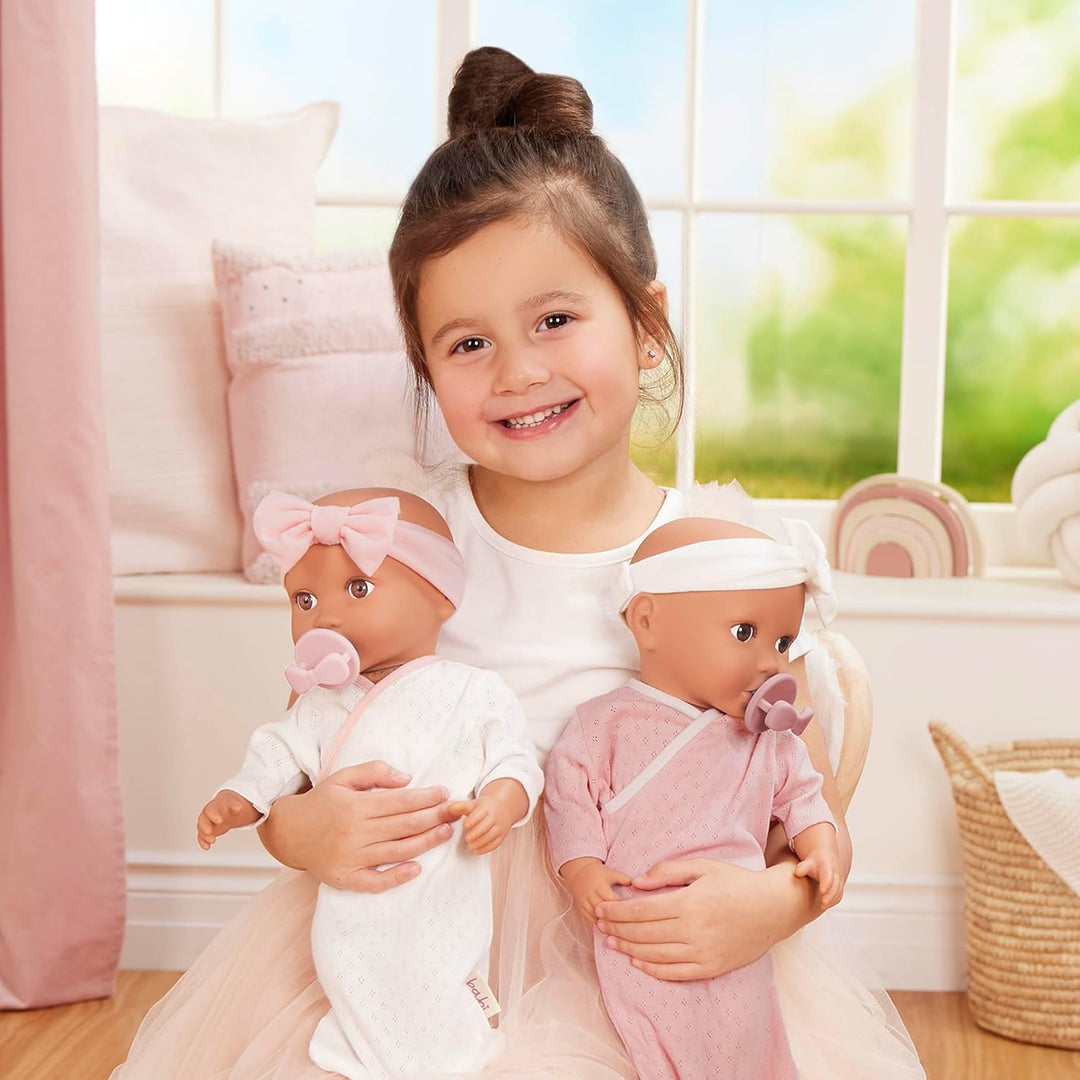 LullaBaby - Baby Puppe Schlafsäcke Outfit - 36 cm-Puppen-Kleidungsset - Blanket Sleepers - Schnuller