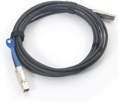 10Gtek® 12G External Mini SAS HD SFF-8644 zu SFF-8644 Kabel, 2-Meter(6.5-ft) 2m SFF-8644 zu SFF-8644