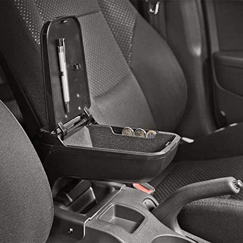 ARMSTER 2 Apoyabrazos Específico Negro para Nissan Note II (2012-), con compartimento de Almacenaje