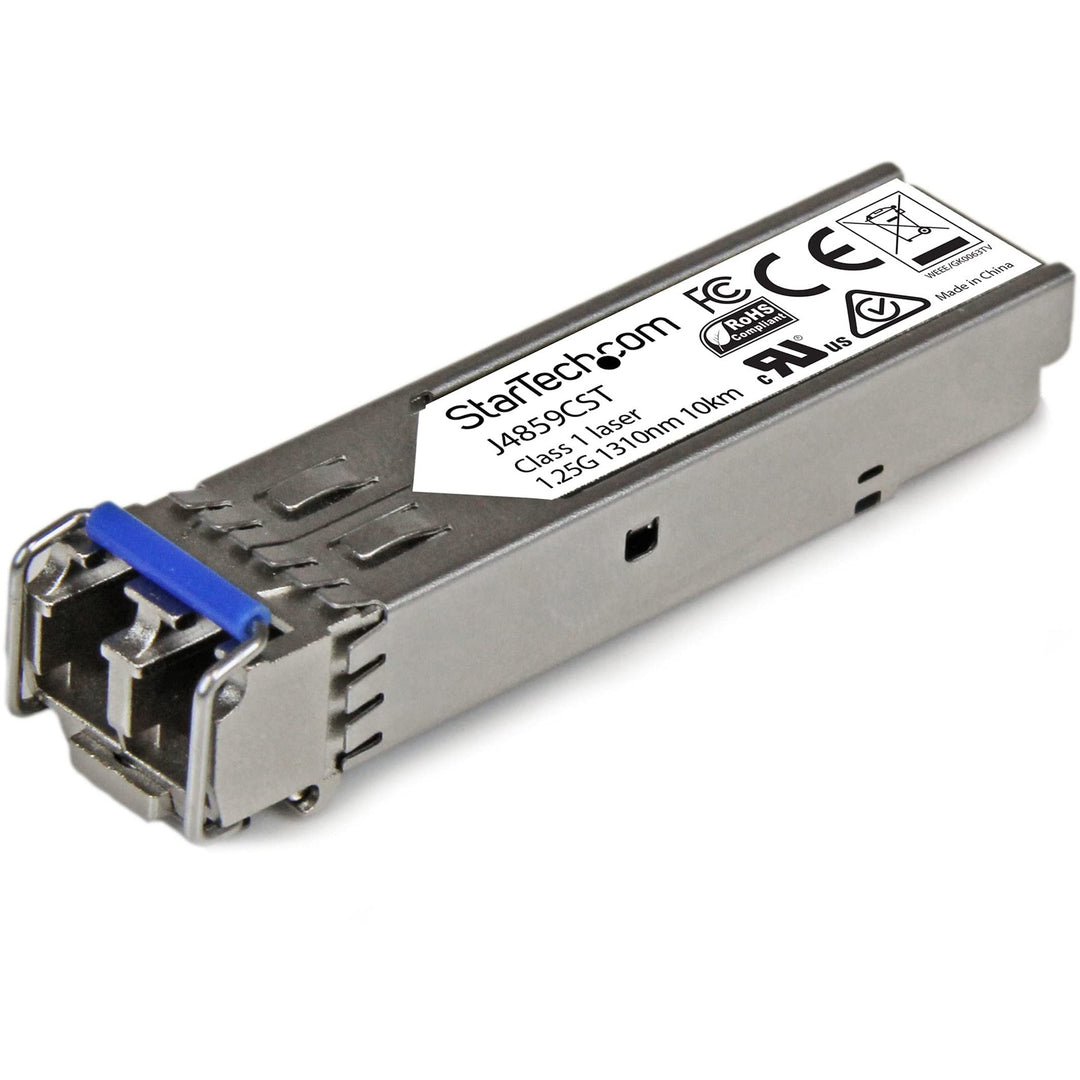 StarTech.com Gigabit LWL SFP Transceiver Modul - HP J4859C kompatibel - SM/MM LC mit DDM - 10km / 55