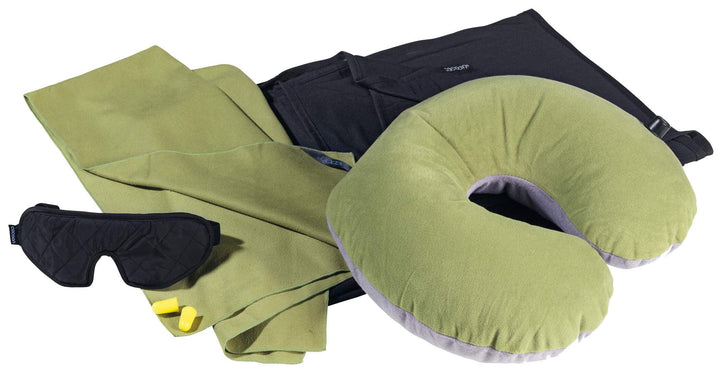 Cocoon Travel Set Ultralight - Reiseset 6tlg. Wasabi Green, Wasabi Green