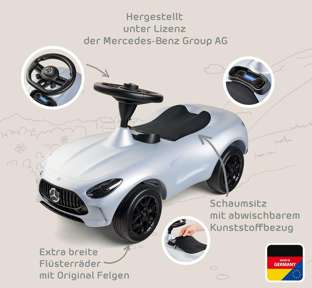 BIG – Mercedes-AMG GT - Designt zusammen mit Mercedes-AMG, mit Breiten Flüsterreifen und griffigem L