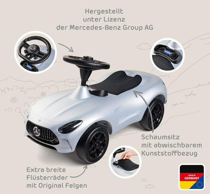 BIG – Mercedes-AMG GT - Designt zusammen mit Mercedes-AMG, mit Breiten Flüsterreifen und griffigem L
