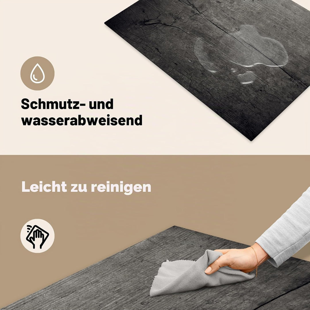 Herdabdeckplatte Einteilig Induktionsmatte Küche Abdeckung Ceranfeld Herd Abdeckplatte Deko Vinyl Ma