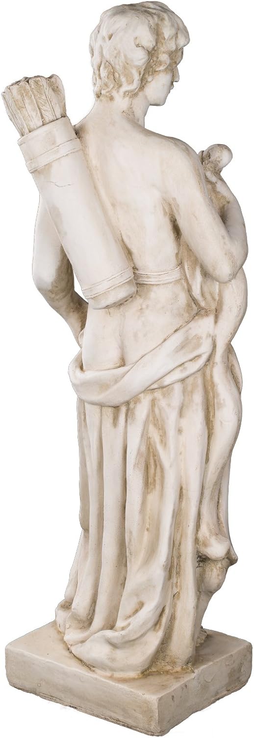 Riesige (11kg) Statue 86 cm SYL-A 14011 Gartenfigur, Dekofigur, griechisch David