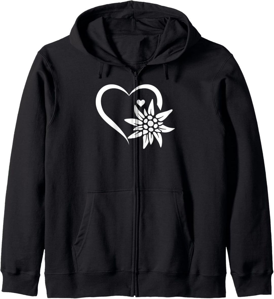 Berg Edelweiss Blume Edelweiss Blume - Edelweiss Kapuzenjacke