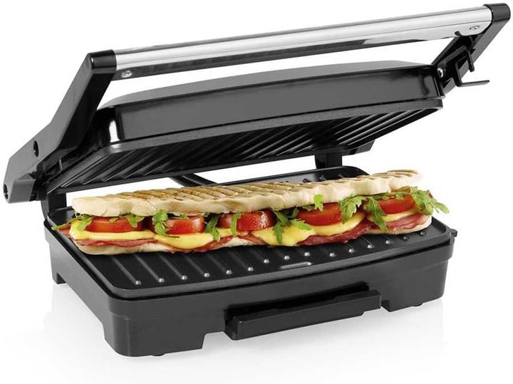 Princess 117501 Kontaktgrill - Grillfläche 23 x 15 cm - Antihaftbeschichtung -herausnehmbare Fettauf