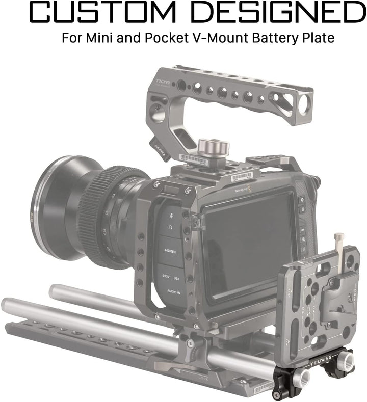 Tilta Stangenadapter für Mini V-Mount Akkuplatte TA-MBP-RA