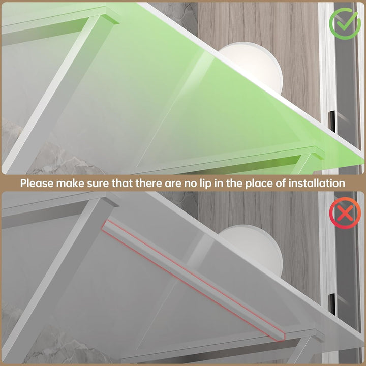 Unterbau Schublade XL Gross, Schubladen Unter Schreibtisch mit 2 Montagearten (Schrauben&Selbstklebe