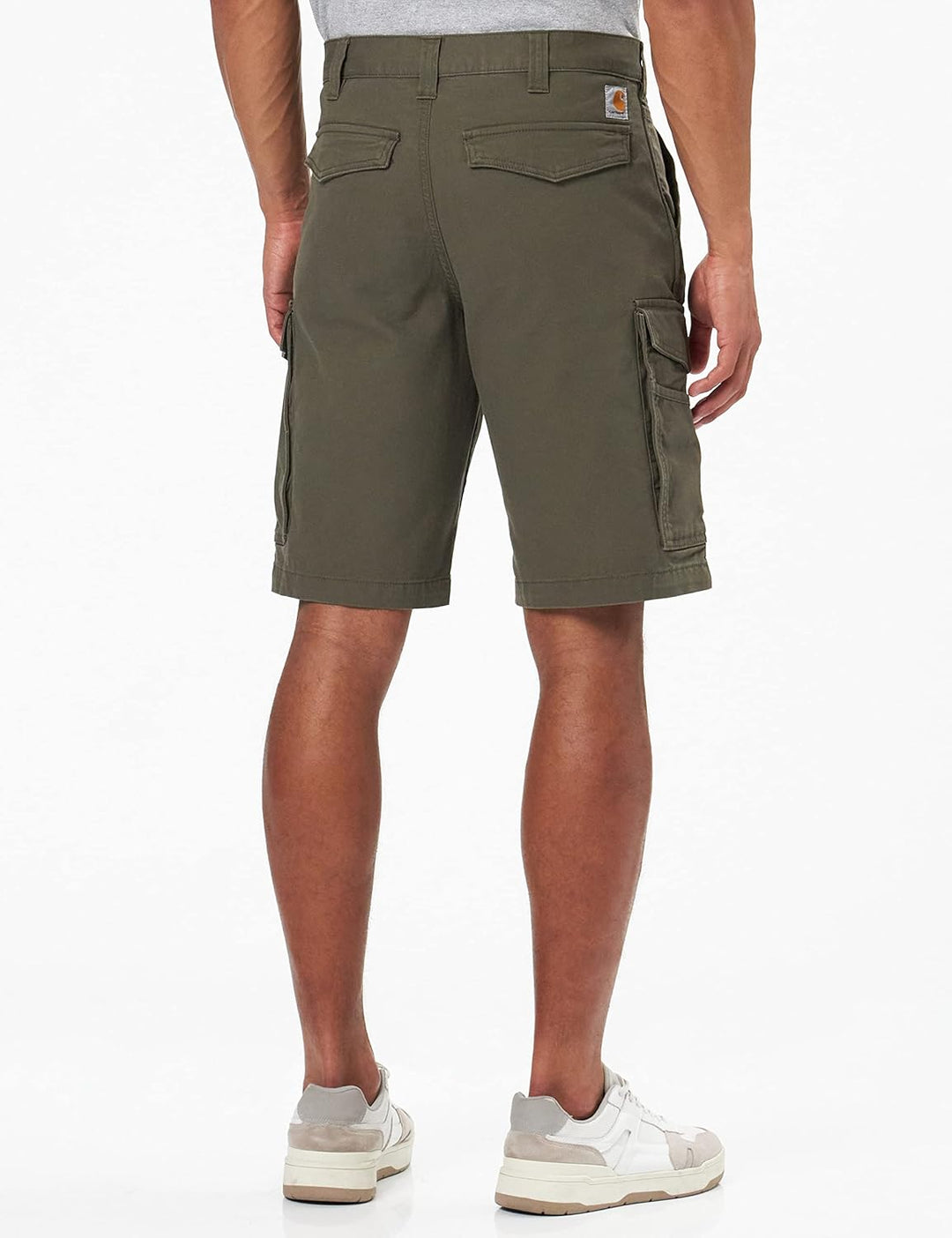 Carhartt, Cargo-Arbeitshose für Herren, robust, flexibel, lockere Passform, aus Segeltuch 28 Tarmac,