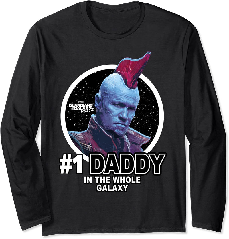 Marvel Guardians Of The Galaxy Vol. 2 Yondu Number One Daddy Langarmshirt