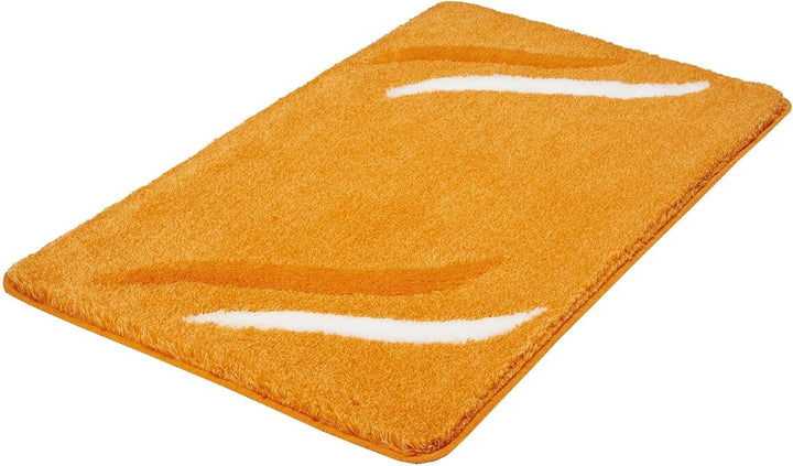 Kleine Wolke Badteppich Florenz, Safran, 60 x 100 cm Gelb 60 x 100 x 2 cm, Gelb 60 x 100 x 2 cm