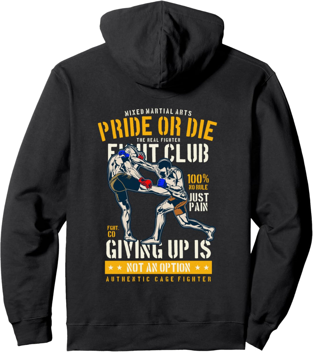 MMA Mixed Martial Art Pullover Hoodie