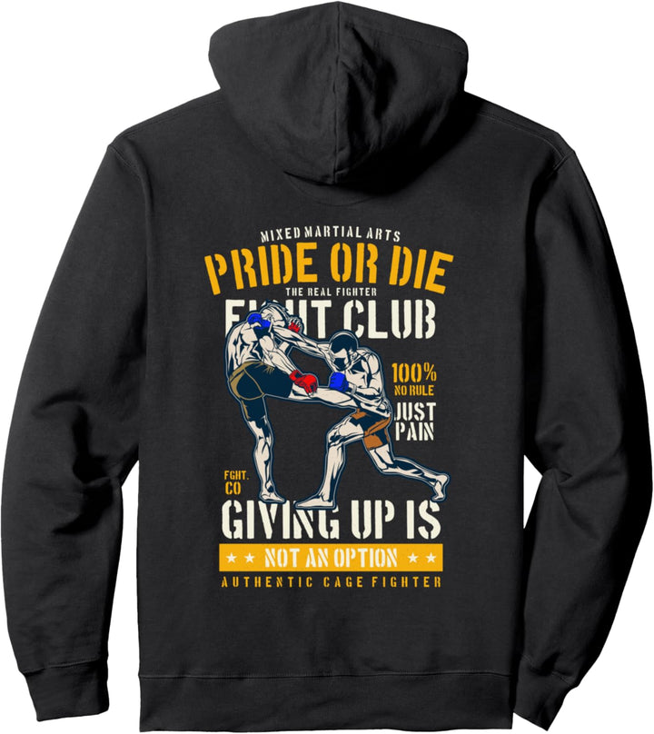 MMA Mixed Martial Art Pullover Hoodie