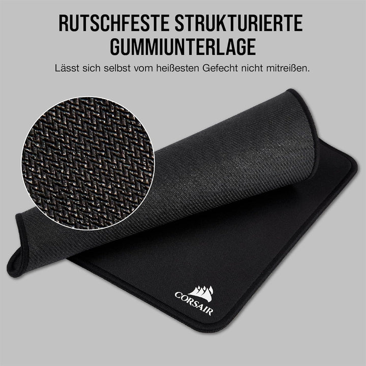 Corsair CH-9413520-WW MM350 Champion Series, Medium Premium Gaming Mauspad (Anti-Fray Cloth, Perform