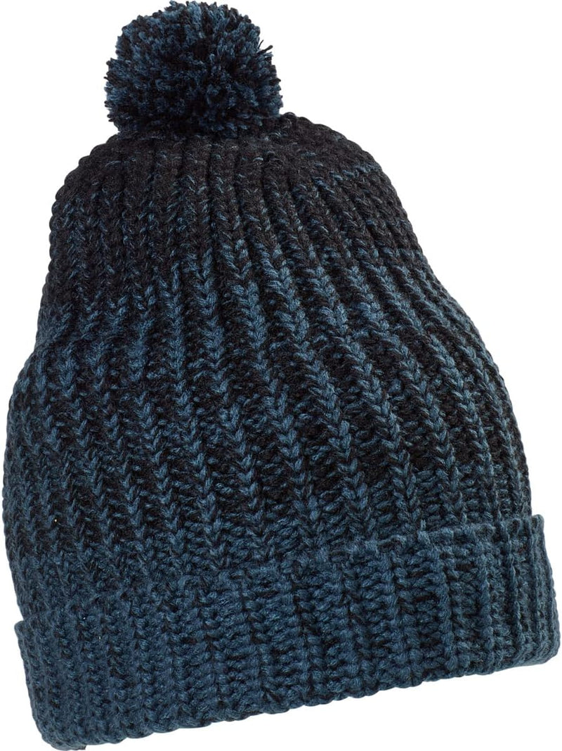 Odlo Unisex Mütze Hat Heavy Knit Einheitsgrösse blue wing teal - black, Einheitsgrösse blue wing tea