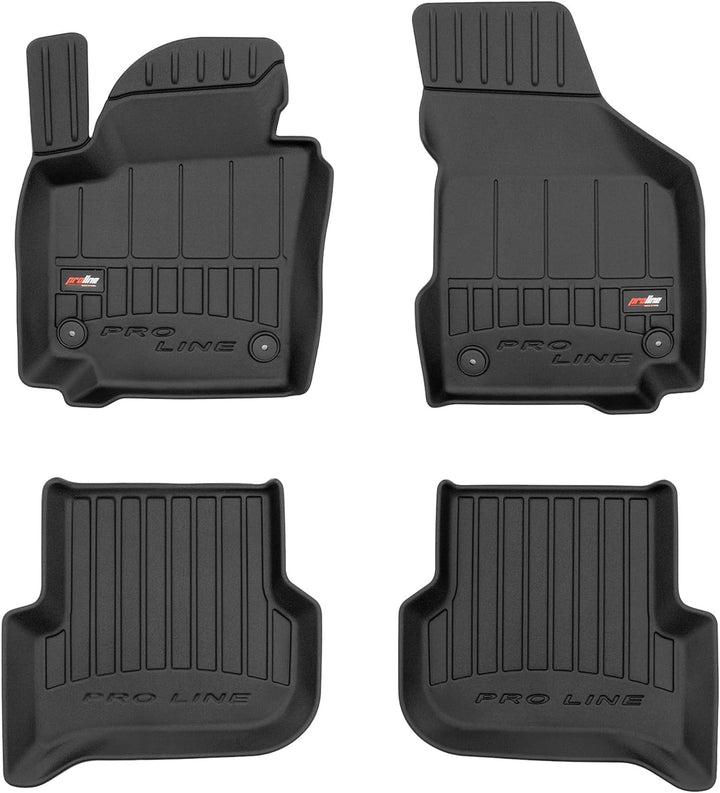 SMK Gummimatten Auto fussmatten Satz für SEAT Altea 2004-2015 Erleben Sie einen neuen Standard des R
