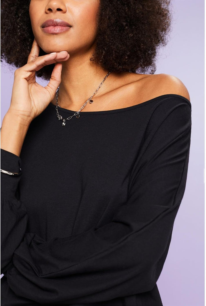 ESPRIT Minikleid aus Jersey XXS Schwarz, XXS Schwarz