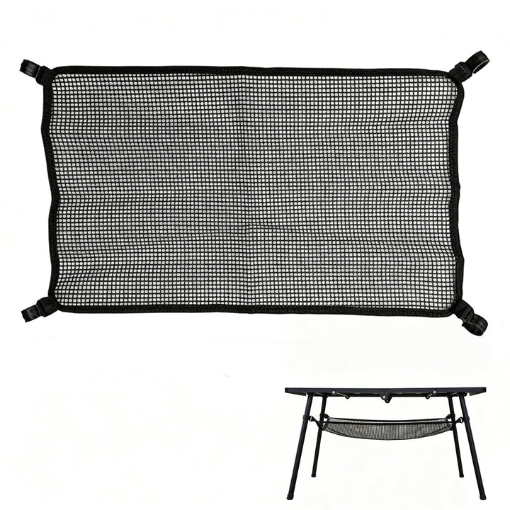 Tischnetz für Campingtisch faltbar PVC Aufbewahrungsnetz Tisch Organizer 56x34 cm klappbar wasserdic