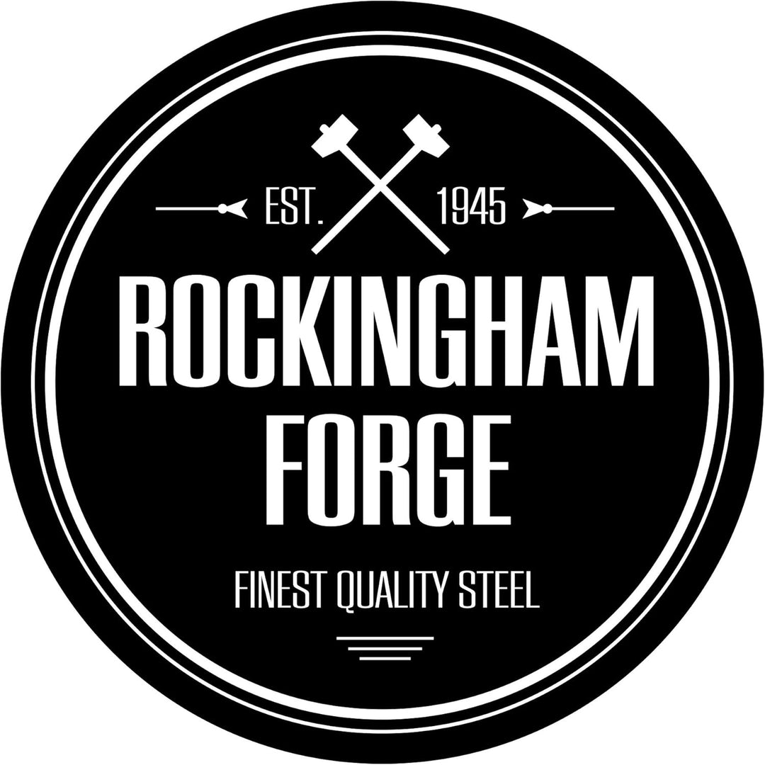 Rockingham Forge Ashwood Black Schwarz 6-Stück Messerblock – 5 Messer und Schwarzer Messerblock aus