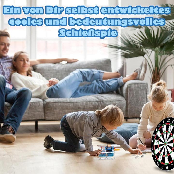 Schiessspiel Löt Bausatz, BANRIA DIY Elektromagnetischer Sender Lötprojekt Mint Bildungstechnisches