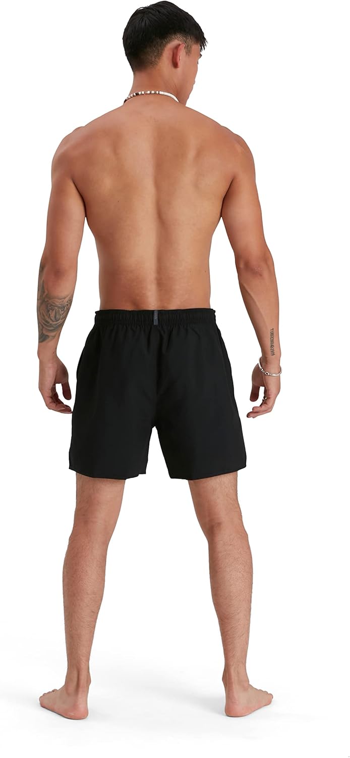 Speedo Herren Essentials 16" Wassershort (1er Pack) XS Prime Schwarz, XS Prime Schwarz