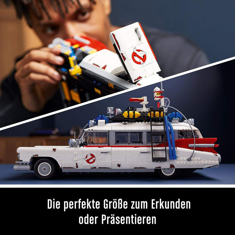 LEGO 10274 Icons Ghostbusters ECTO-1 Auto grosses Set für Erwachsene, Modellauto-Bauset, Geschenk zu