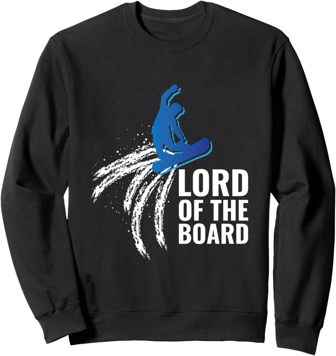 Snowboarden Lustiges Wintersport Geschenk Fun Sweatshirt