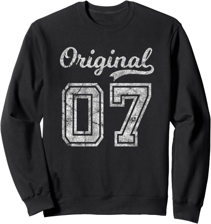 16. Geburtstag Geschenk Junge Mädchen Original 2007 Sweatshirt