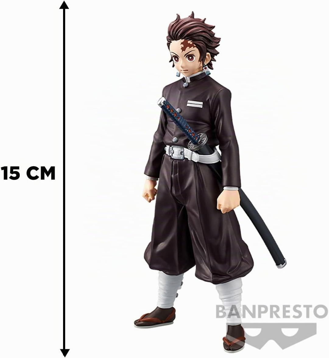 Banpresto KIMETSU NO Yaiba Figure Figurine 16cm KIZUNA Riku NO KATA Tanjiro, BP19965