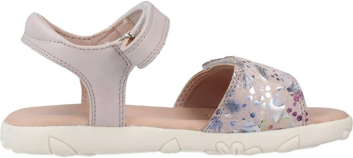 Geox Mädchen J Haiti Girl Sandal 24 EU Rose, 24 EU Rose