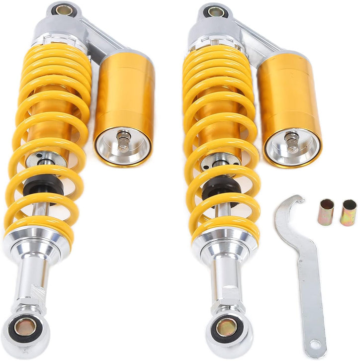 Motorrad-Stossdämpfer, Fydun 1 Paar 340mm Universal Stossdämpfer-Hinterradaufhängung Autozubehör für
