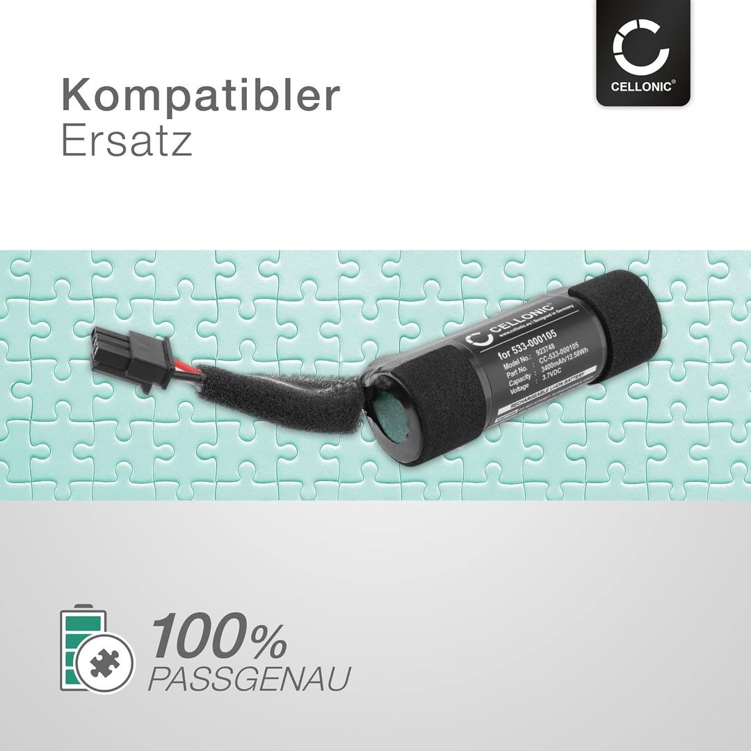CELLONIC 1x Akku für Lautsprecher Kompatibel mit Ultimate Ears UE Boom 1, S-0012, Kompatibel mit Log