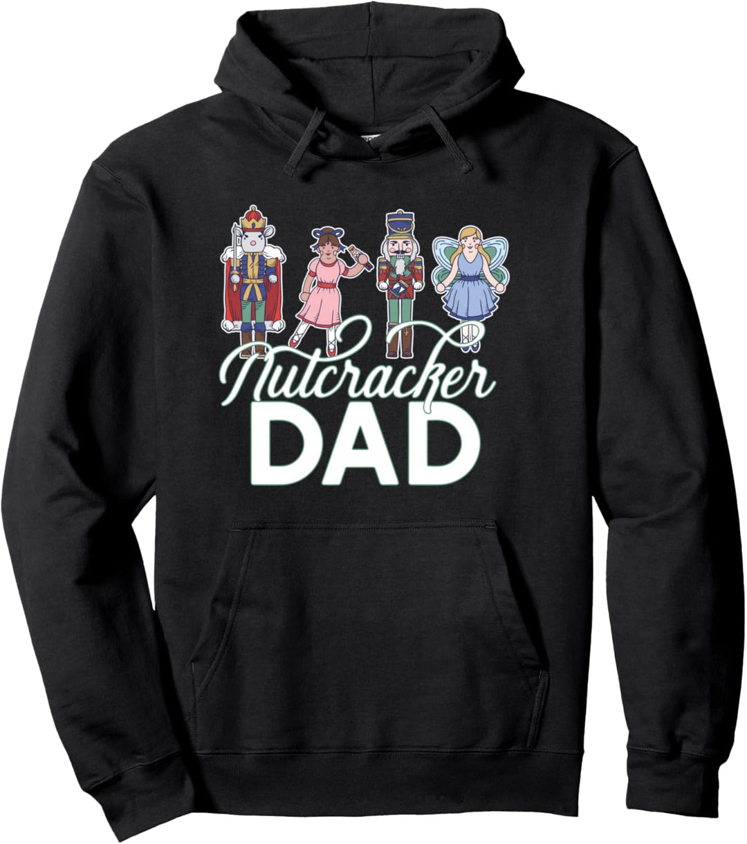 NUTCRACKER DAD! Nussknacker-Ballett Weihnachts Meme Pullover Hoodie