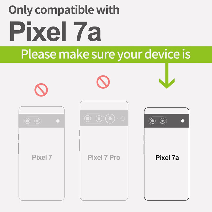 Carveit Holz Handyhülle für Google Pixel 7a Cover [Einzigartiges Design Case] Stossstange hülle Komp