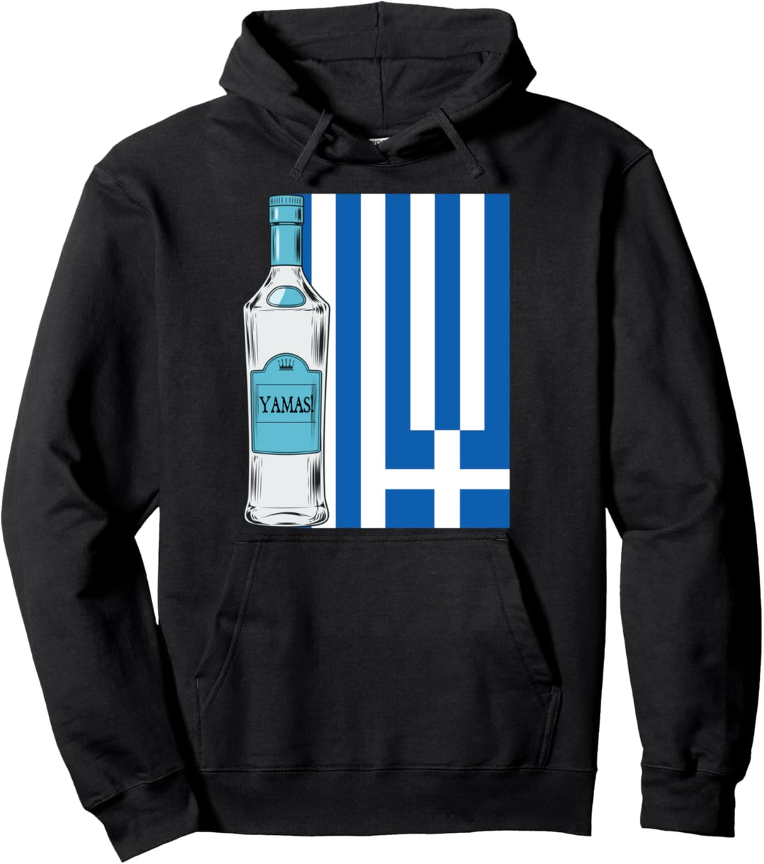 Ouzo Ouzo Griechenland Pullover Hoodie