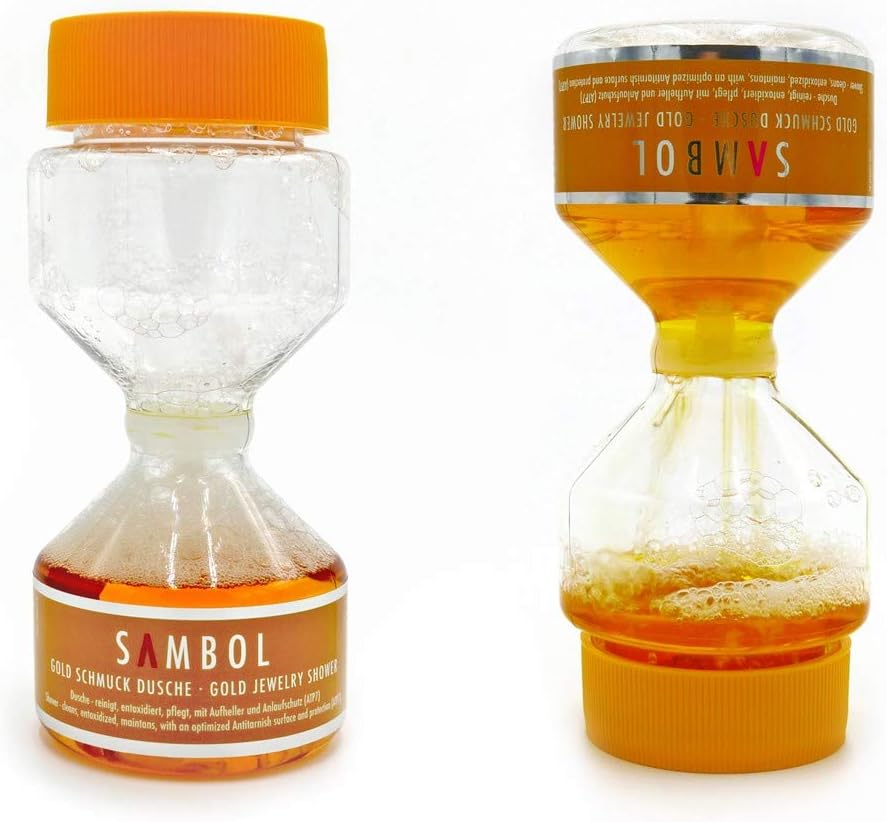 Sambol - Gold Schmuck Wäsche (200 ml) Goldschmuck Wäsche, Schmuckreiniger, Reinigungswäsche, Goldpfl