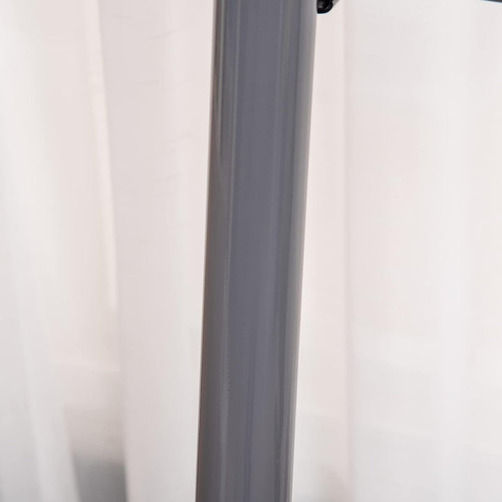 HOMCOM Stepper Fitness Swing Stepper mit LCD-Schirm und Handgriff Hometrainer für Zuhause bis 100 kg