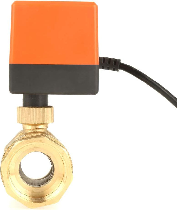 Motorisiertes AC 220V Messing-Kugelhahn, G1-1/4 DN32 2-Wege-3-Draht-2-Punkt-Steuerkugelventil