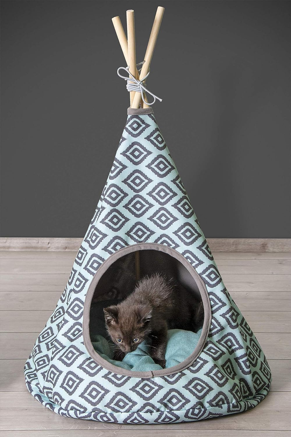 Karlie Katzenzelt Tipi L: 50 cm B: 50 cm H: 70 cm mint, mint