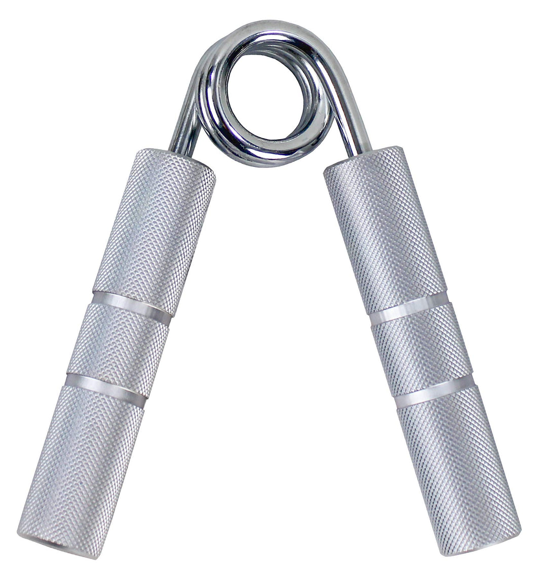 Robert Baraban Aluminium Handgripper, extra stabile Ausführung, verchromt, Handtrainer für maximale