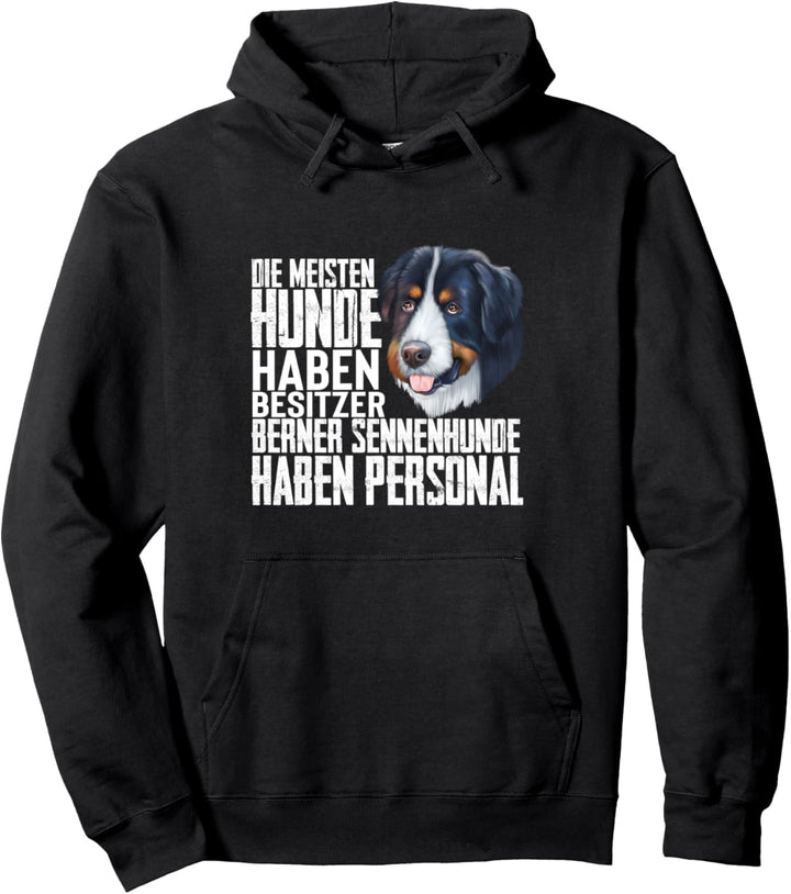 Berner Sennenhund Hunde Hunderasse Geschenk Lustig Pullover Hoodie
