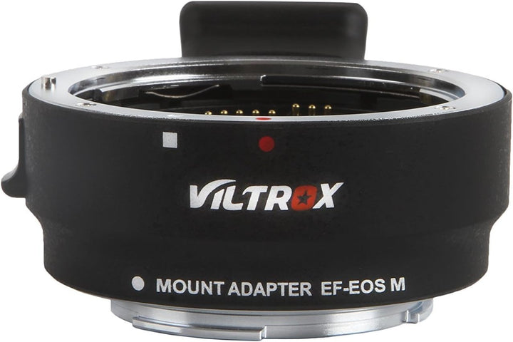 VILTROX EF-EOS M Autofokus Adapter für EF-M Mount Kameras kompatibel mit Canon EF/EF-S Objektiv zu E