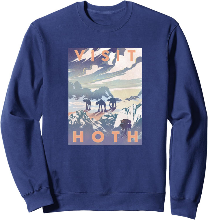 Star Wars Visit Hoth Poster Sweatshirt