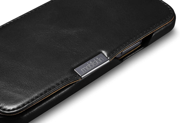 Mobiskin Hülle kompatibel mit Apple iPhone 12 PRO MAX (6,7 Zoll), Handyhülle mit echtem Leder, Case,