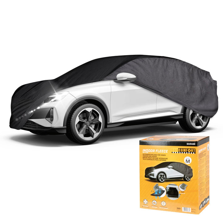 CarComfort Autoplane Indoor, atmungsaktive Autoabdeckung für Innenbereich, lackschonende Auto Abdeck